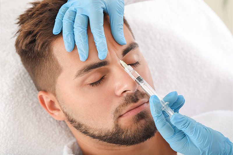 Injection de Botox