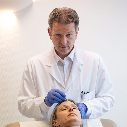 Injection de Botox